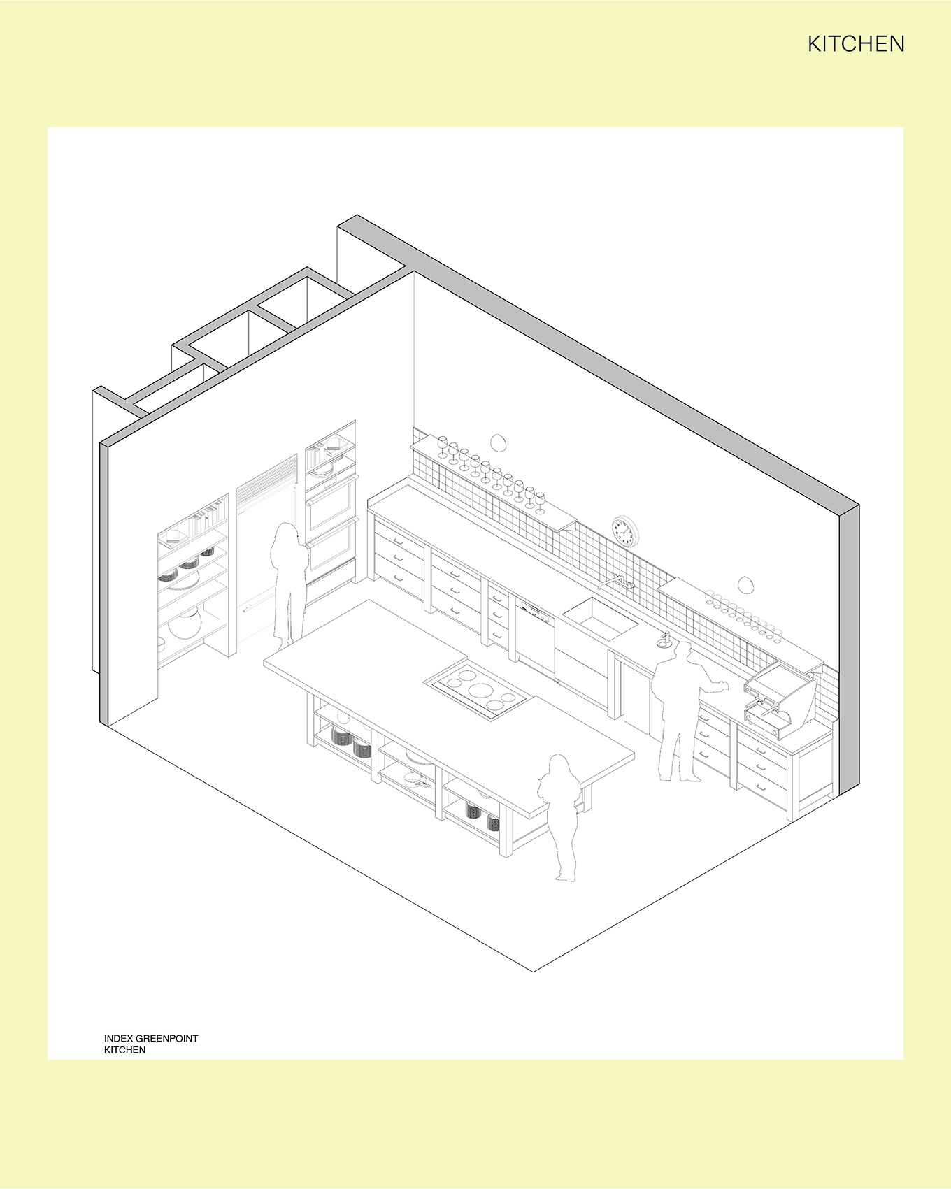 Kitchen floor plan