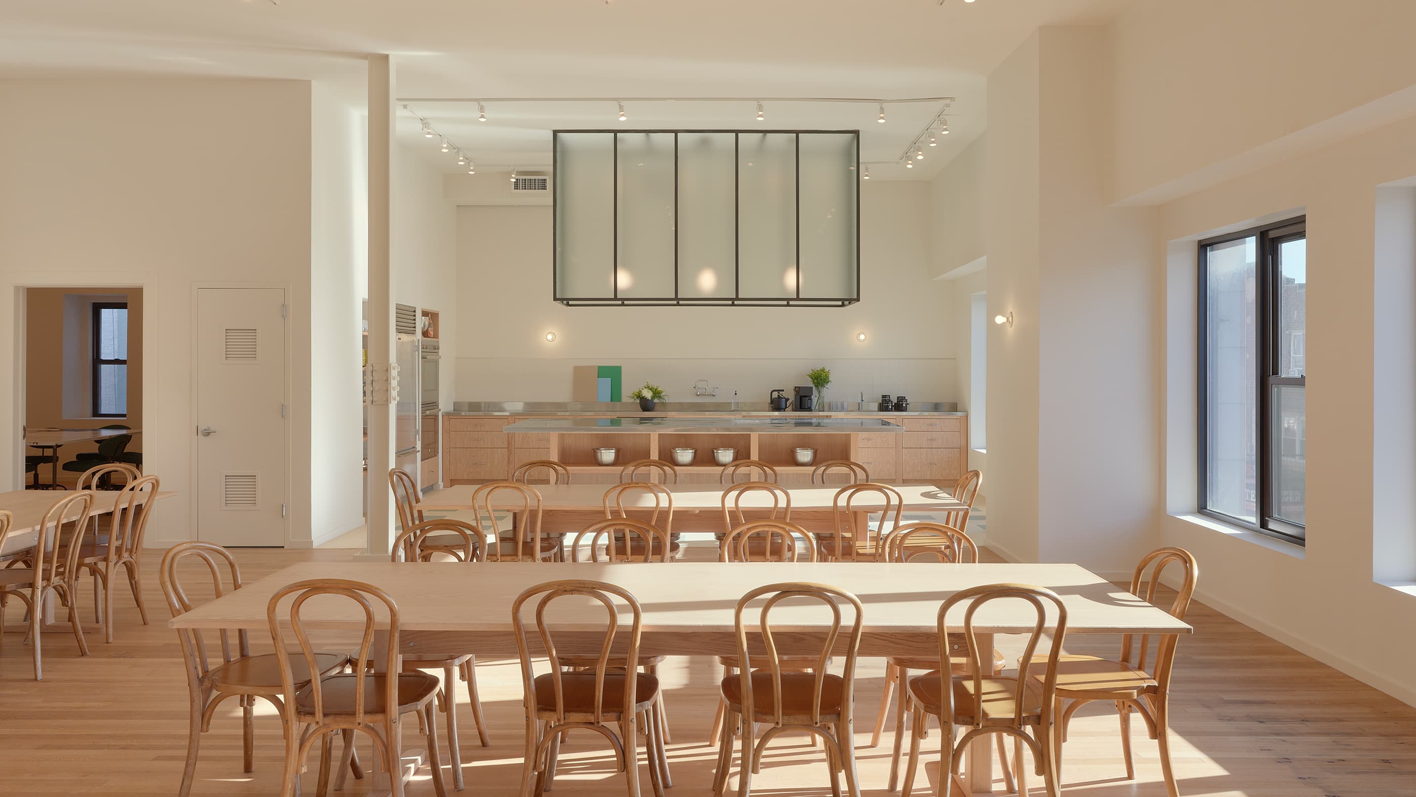 Index Greenpoint has a communal kitchen